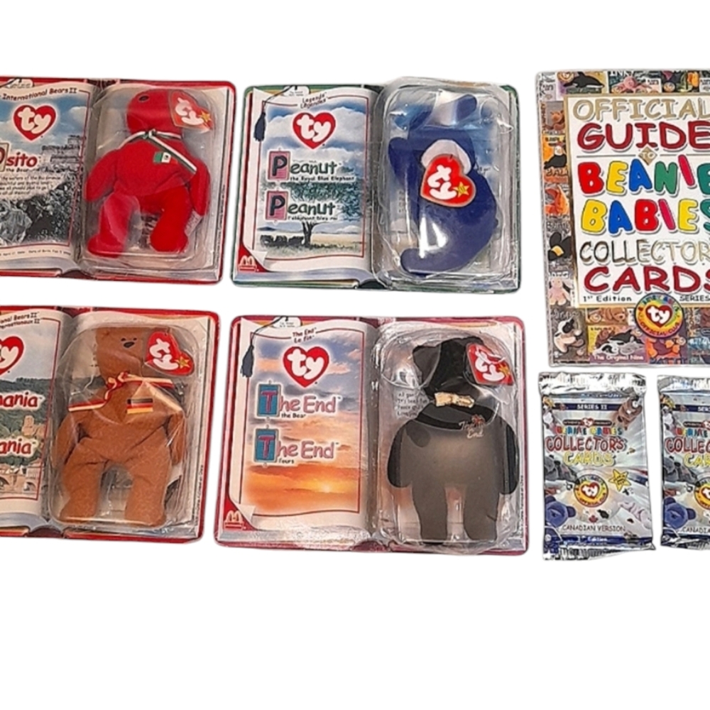 🐻 99/00 McDonald's TY BEANIE BEAR Lot